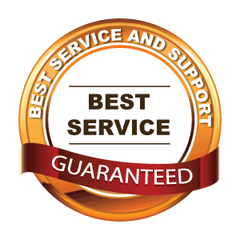 best service and support guaranteed