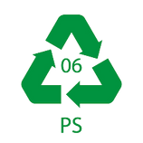 a green recycling symbol on a transparent background